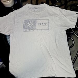 Veece White Short Sleeve Tee